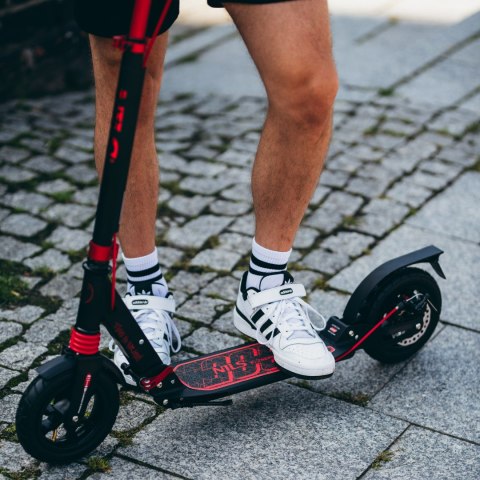 HM209T BLACK-RED HULAJNOGA Z HAMULCEM TARCZOWYM NILS EXTREME