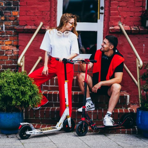 HM209T BLACK-RED HULAJNOGA Z HAMULCEM TARCZOWYM NILS EXTREME