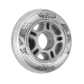 PU 80x24 82A PRZEZROCZYSTE KÓŁKA (4 szt.) NILS EXTREME