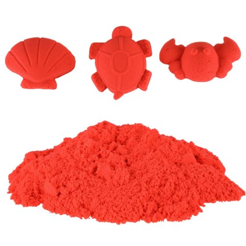 Piasek dla dzieci 1kg w woreczku czerwony Piasek dla dzieci 1kg w woreczku czerwony