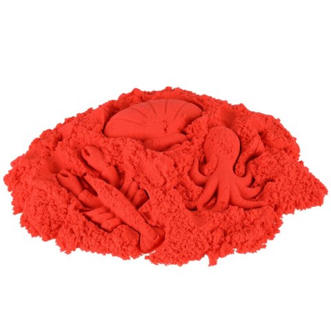 Piasek dla dzieci 1kg w woreczku czerwony Piasek dla dzieci 1kg w woreczku czerwony