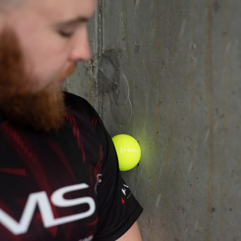 BLC01 GREEN LACROSSE POJEDYNCZA PIŁKA DO MASAŻU HMS