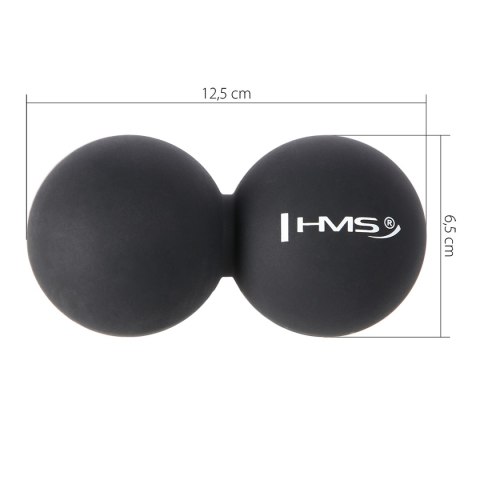 BLC02 BLACK LACROSSE PODWÓJNA PIŁKA DO MASAŻU HMS