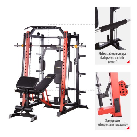 CYKLOP 3 ATLAS DO ĆWICZEŃ Z SUWNICĄ SMITHA SEMI COMMERCIAL HMS PREMIUM