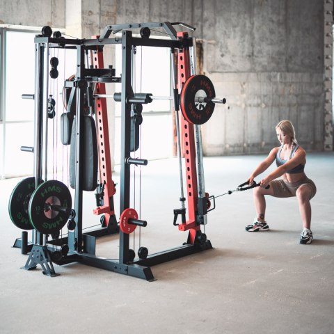 CYKLOP 3 ATLAS DO ĆWICZEŃ Z SUWNICĄ SMITHA SEMI COMMERCIAL HMS PREMIUM