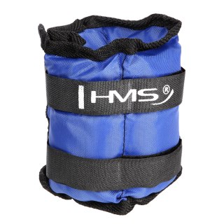 OB03 BLUE OBCIĄŻNIKI DO ĆWICZEŃ NA KOSTKI I NADGARSTKI 2 x 1.5 KG HMS
