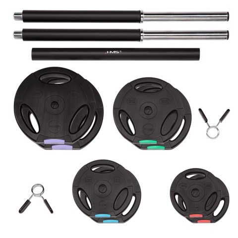 GSP40 SZTANGA / TALERZE KOMPOZYT 42 KG HMS