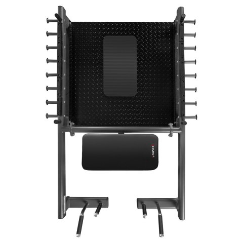 PHT25 PLATFORMA DO ĆWICZEŃ MIĘŚNI POŚLADKÓW HIP THRUST I MARTWEGO CIĄGU COMMERCIAL HMS