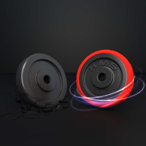 SGGX30 SZTANGIELKI REGULOWANE GUMOWANE 30KG HMS