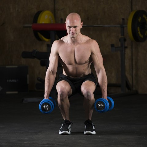 SGG30 BAR SZTANGIELKI REGULOWANE GUMOWANE 30KG HMS