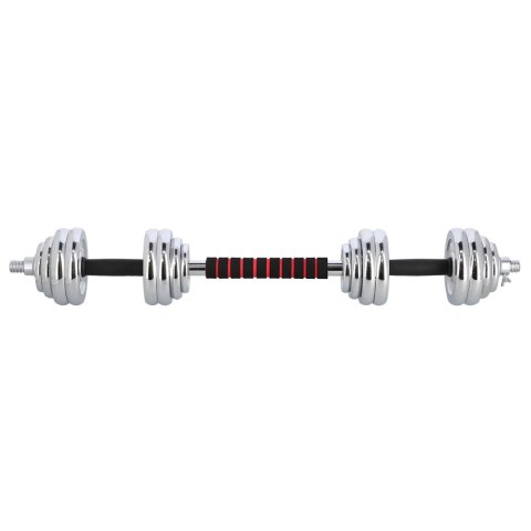 STC30 SZTANGIELKI REGULOWANE W WALIZCE CHROMOWANE 30KG HMS