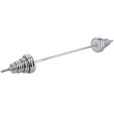 STC55 SZTANGIELKI REGULOWANE W WALIZCE CHROMOWANE 55KG HMS