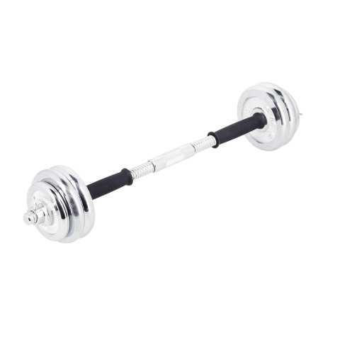 STC55 SZTANGIELKI REGULOWANE W WALIZCE CHROMOWANE 55KG HMS