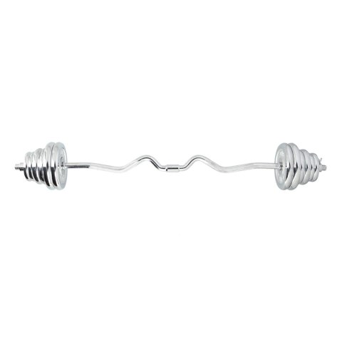 STC55 SZTANGIELKI REGULOWANE W WALIZCE CHROMOWANE 55KG HMS