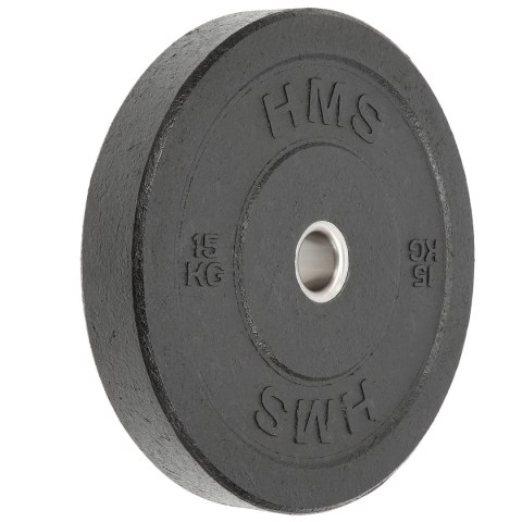 CHTBR15 BLACK TALERZ OLIMPIJSKI BUMPER 15 KG HMS
