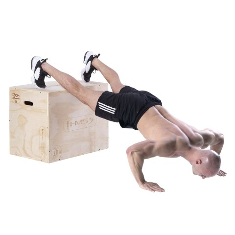 DSC01 SKRZYNIA PLYOMETRYCZNA WZMOCNIONA 750x600x500MM HMS