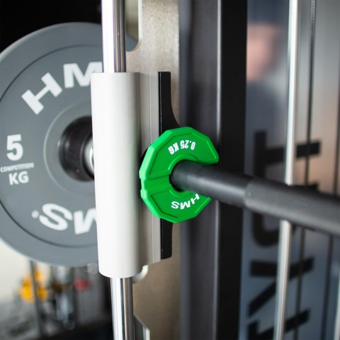 TSN25 2 x 0.25 KG TALERZ NA SPRZĘT DO TRENINGU SIŁOWEGO I FITNESS TYPU NAKŁADKA 2 x 0.25 KG HMS