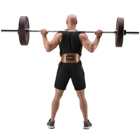 PA3998 BROWN ROZM. S PAS DO ĆWICZEŃ SIŁOWYCH HMS