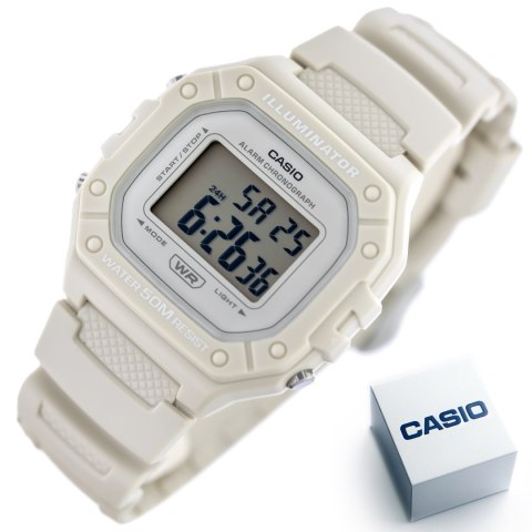 ZEGAREK UNISEX CASIO W-218HC-8A + BOX (zd208e)