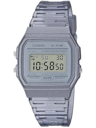 Zegarek Unisex Casio Retro Vintage F-91WS-8DF(zd648d)