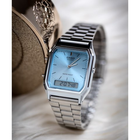 ZEGAREK UNISEX CASIO Vintage AQ-230A-2A1 + BOX