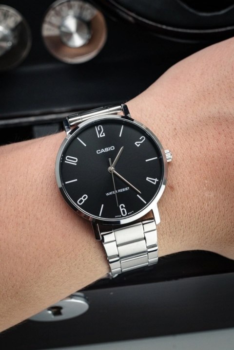 ZEGAREK MĘSKI CASIO MTP-VT01D-1B2 (zd165i) + BOX