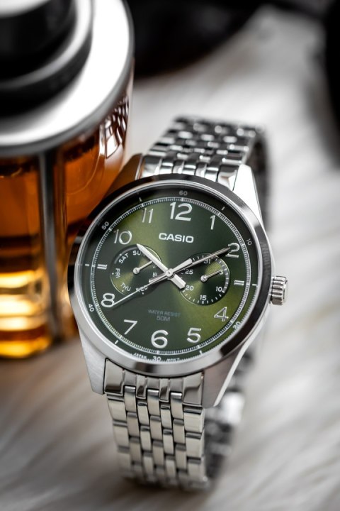 ZEGAREK MĘSKI CASIO MTP-E340D-3A (zd264c) + BOX