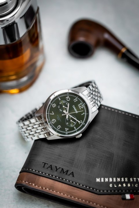 ZEGAREK MĘSKI CASIO MTP-E340D-3A (zd264c) + BOX