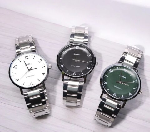 ZEGAREK MĘSKI CASIO MTP-VT03D-7B + BOX