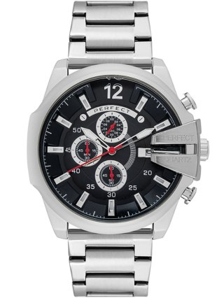 ZEGAREK MĘSKI PERFECT M513CH-03 - CHRONOGRAF (zp387c) + BOX
