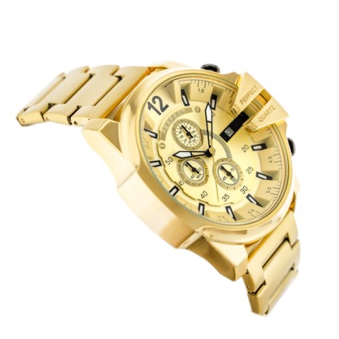 ZEGAREK MĘSKI PERFECT M513CH-05 - CHRONOGRAF (zp387d) + BOX