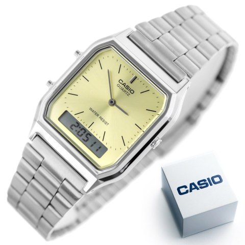 ZEGAREK UNISEX CASIO Vintage AQ-230A-9AMQYDF + BOX