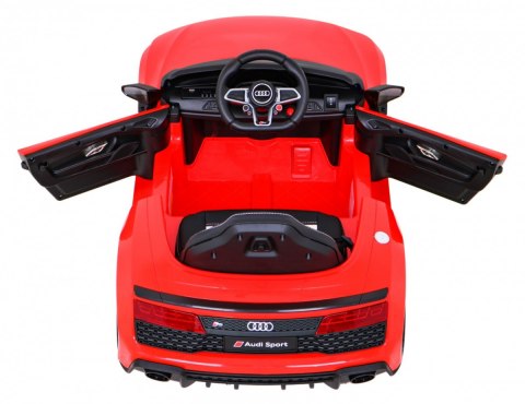 Audi R8 LIFT Samochodzik na akumulator Czerwony