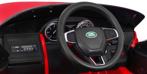 Land Rover Discovery dla dzieci Czerwony SUV + Pilot