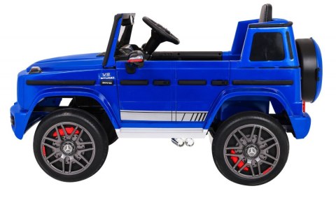 Mercedes AMG G63 dla dzieci Lakier Niebieski + Pilot