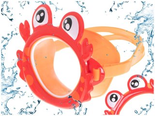 Maska do nurkowania gogle dla dzieci na oczy i nos krab