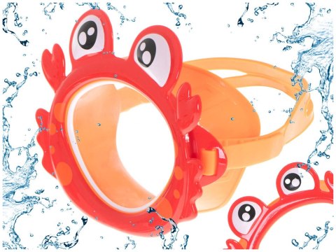 Maska do nurkowania gogle dla dzieci na oczy i nos krab Maska do nurkowania gogle dla dzieci na oczy i nos krab