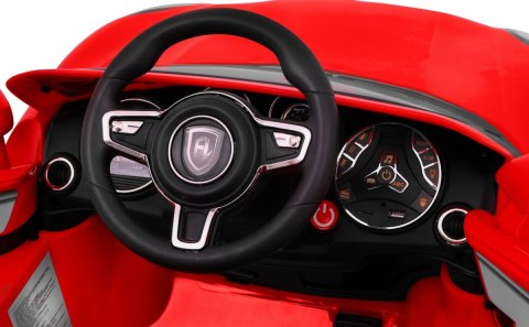 Autko Turbo-S na akumulator dla dzieci Czerwony Suv + Pilot
