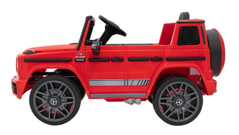 Mercedes AMG G63 dla dzieci Czerwony + Pilot