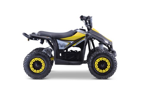 Quad HIPERFECT na akumulator Żółty 35km/h + Silnik 1000W + Koła pompowane + Regulacja siedzenia