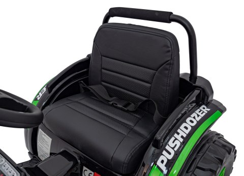 Koparka Traktor na akumulator dla dzieci Zielony + Ruchome Ramię Łyżka + Pilot + Wolny Start + Radio FM + LED