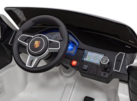 Porsche Cayenne S na akumulator dla dzieci Lakier Biały SUV + Pilot
