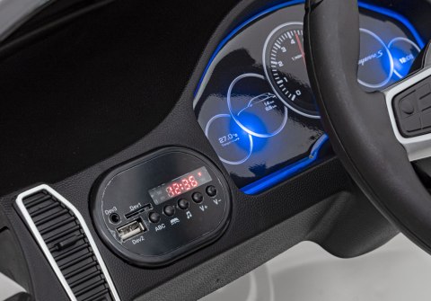 Porsche Cayenne S na akumulator dla dzieci Lakier Biały SUV + Pilot