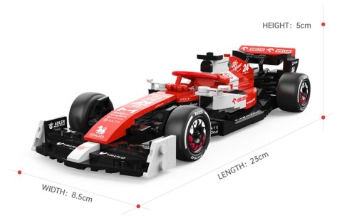 1: 24 Alfa Romeo F1 C42 340el. Klocki RASTAR