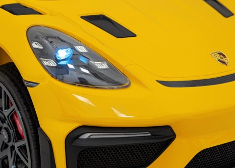 Pojazd Porsche Spyder RS 718 Lakier Żółty