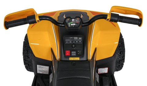 Pojazd Quad Fast Wheel Żółty