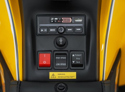 Pojazd Quad Fast Wheel Żółty