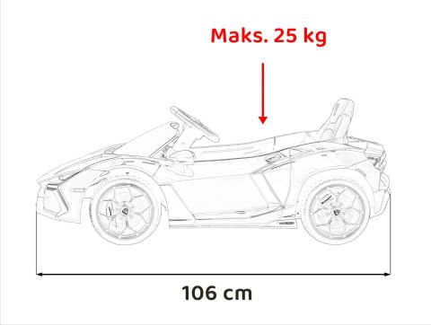Pojazd Lamborghini Revuelto Szary