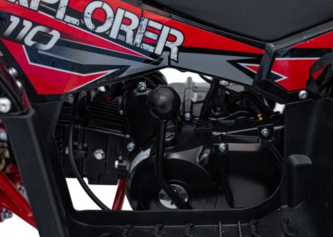 Pojazd Quad Spalinowy 110CC EXPLORER Czerwony