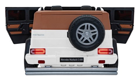 Pojazd Mercedes Benz MAYBACH G650 STRONG Biały
